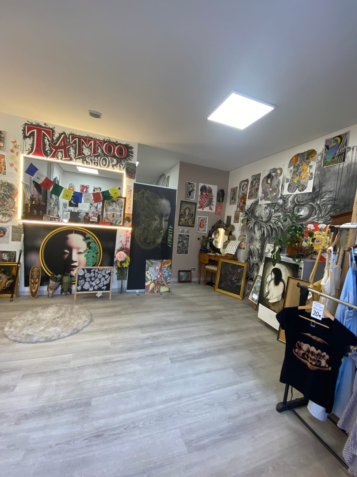 Allrunes Tattoo Shop Nancy — le salon