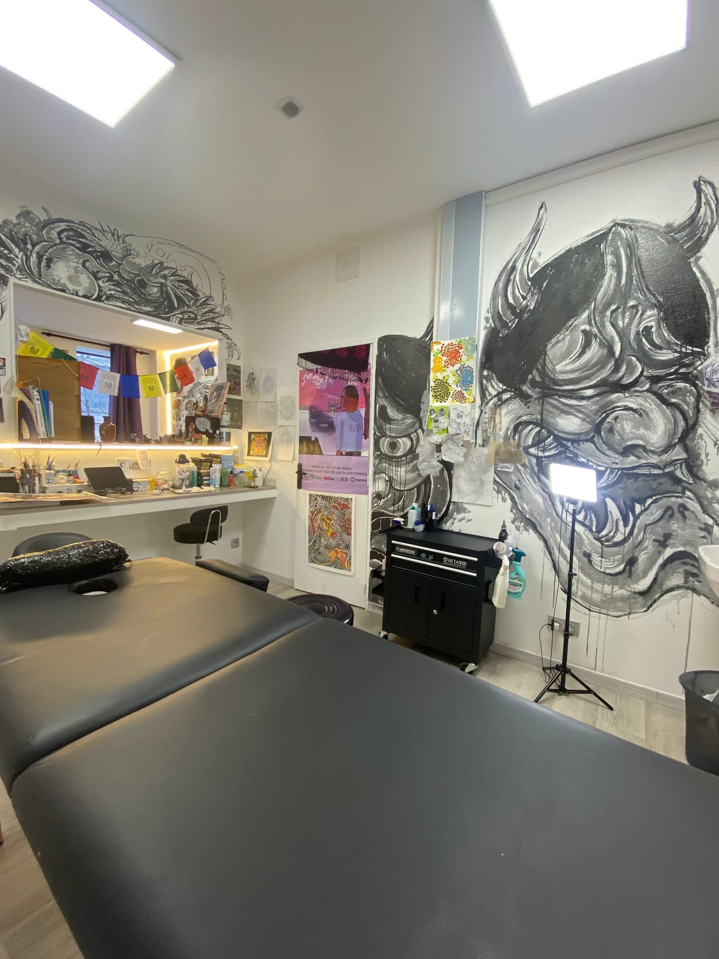 Allrunes Tattoo Shop Nancy — le salon